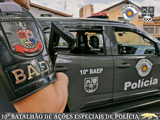 Viatura do Baep (Foto: Polícia Militar)